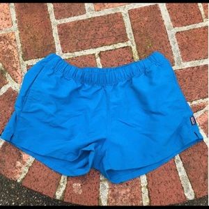 Blue Patagonia barely baggies